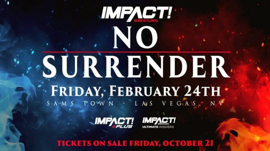 IMPACT World Title Match Official For No Surrender 2023 Cultaholic